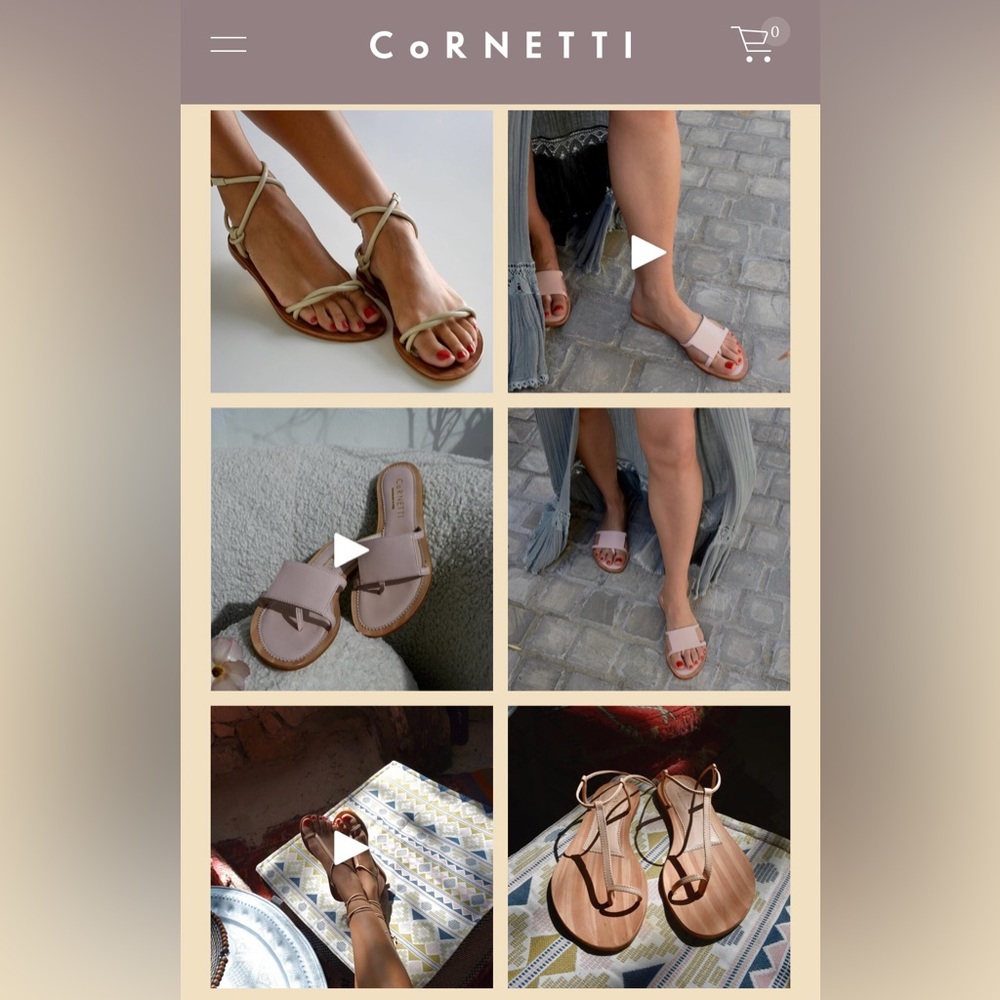 CoRNETTI Italian Sandals - Picture 6 of 8